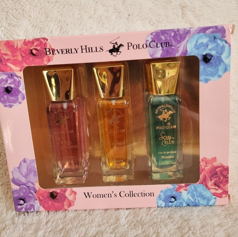 Beverly Hills Polo Club Woman Collection 3 Piece Variety Gift Set for Women NWT - Picture 2 of 4